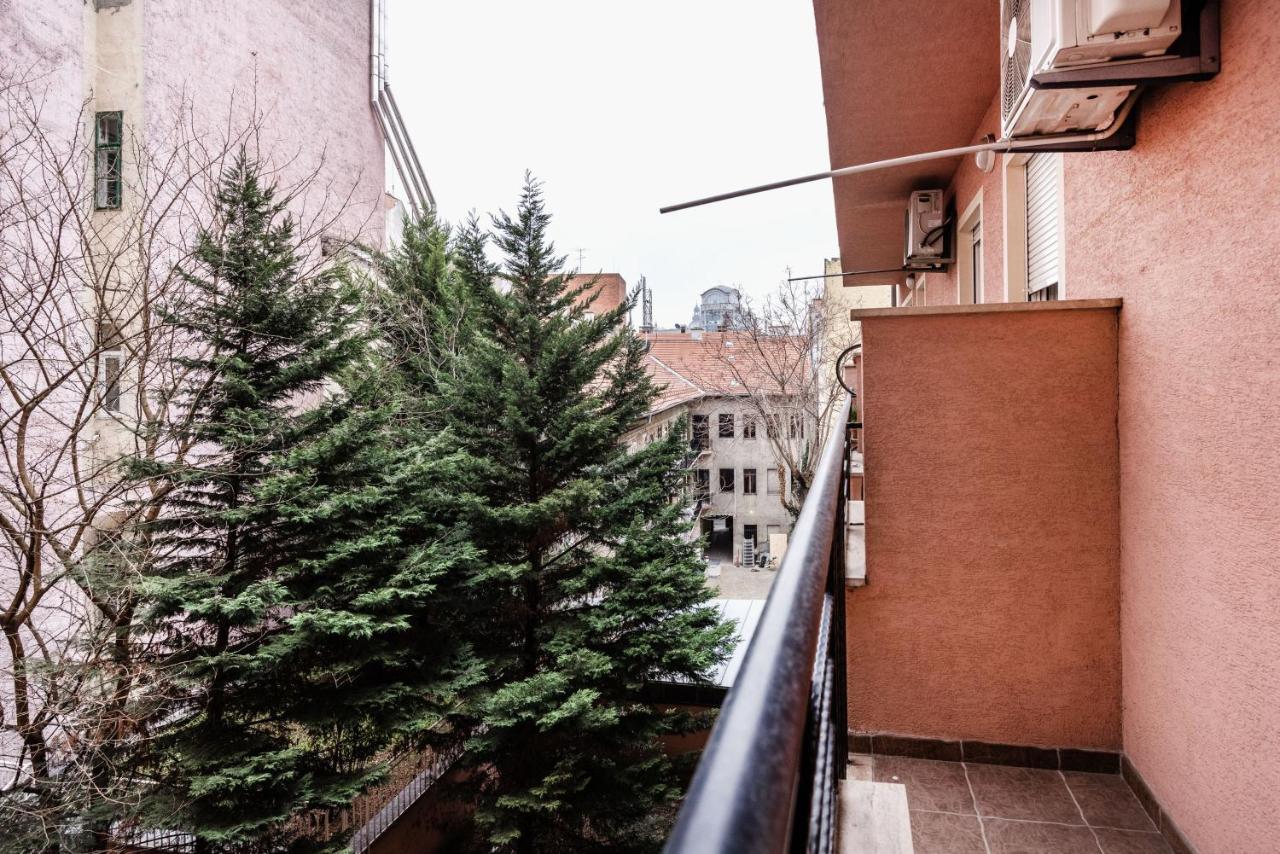 ブダペストDowntown Charm With Balcony And Garden Viewアパートメント エクステリア 写真